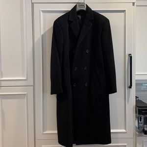 Long black Nautica overcoat